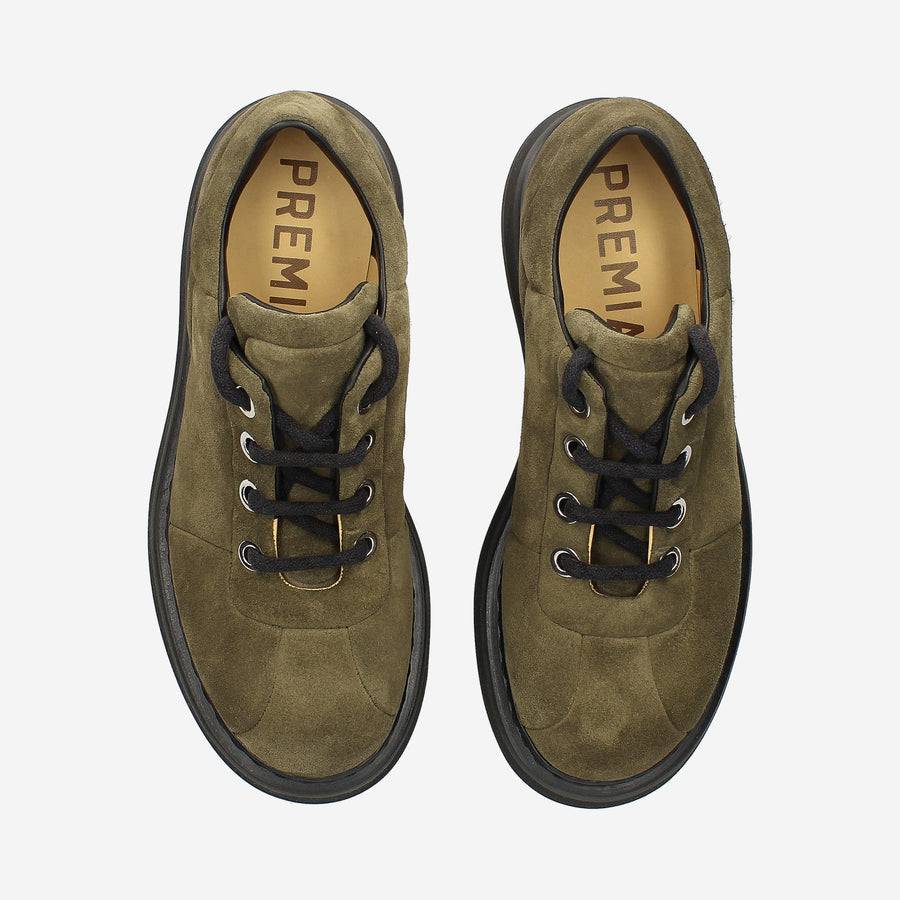 Premiata Scarpe Cal 32129C in suede Italia
