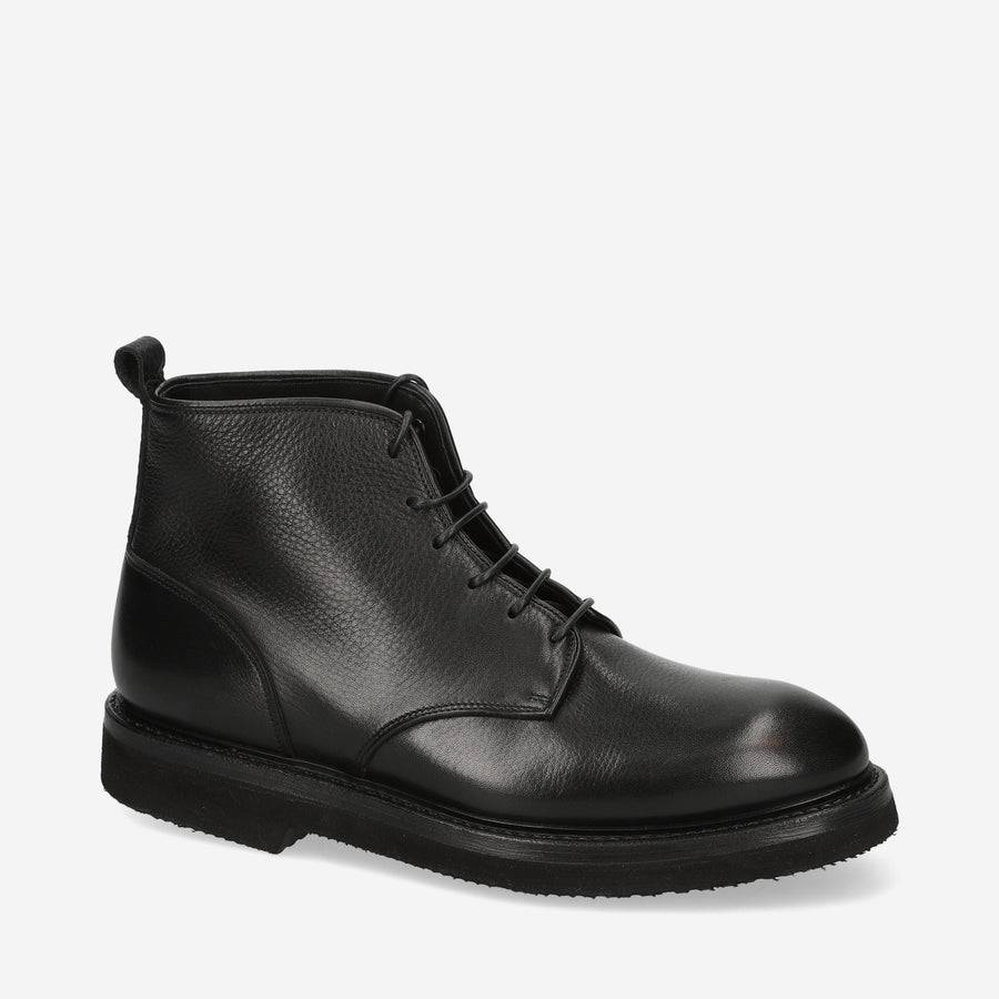 Premiata Stivaletti stringati 32221B in pelle Smaltimento dello stoccaggio