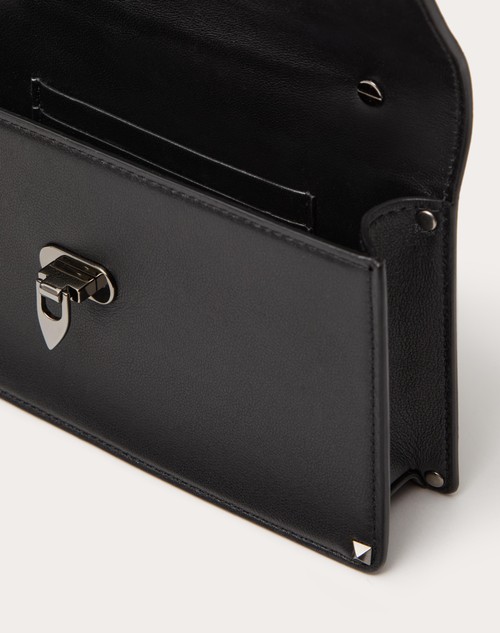 Red Valentino MINI BORSA A MANO ROCKSTUD IN VITELLO In Vendita