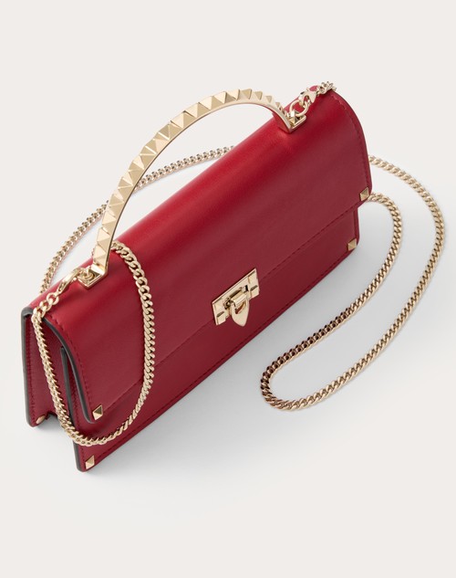 Red Valentino MINI BORSA A MANO ROCKSTUD IN VITELLO Hotsell