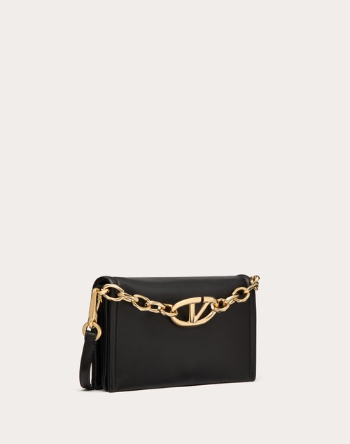 Red Valentino CLUTCH VLOGO CHAIN IN NAPPA CON CATENA Vendita Calda