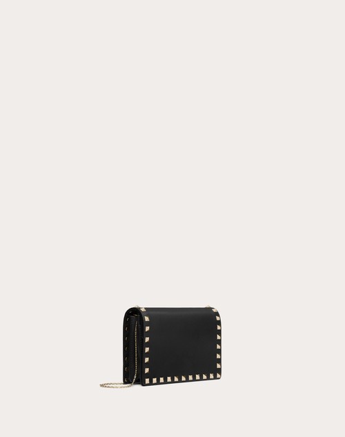 Red Valentino POUCH CON CATENA ROCKSTUD IN VITELLO 2025
