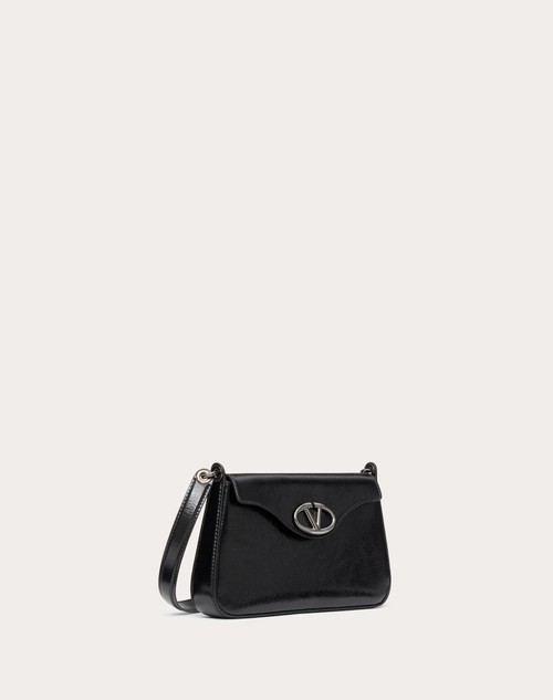 Red Valentino MINI BORSA A TRACOLLA VLOGO THE BOLD EDITION IN VITELLO LUCIDO Vendita
