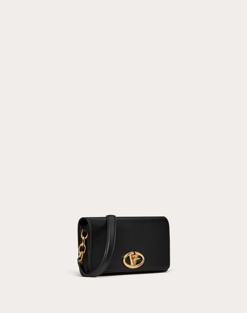 Red Valentino PORTAFOGLIO CON TRACOLLA VLOGO THE BOLD EDITION IN NAPPA Spedizione Gratuita