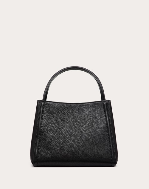 Red Valentino BORSA A MANO MEDIA VALENTINO GARAVANI ALLTIME IN VITELLO GRANATO Shopping Online
