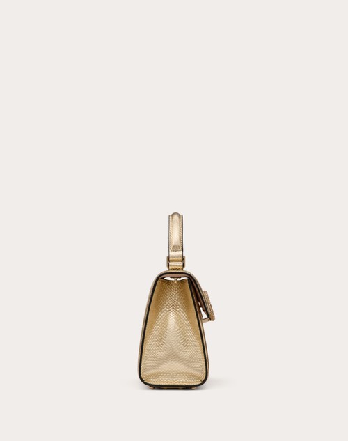 Red Valentino BORSA A MANO PICCOLA VALENTINO GARAVANI VSLING IN KARUNG METALLIZZATO Economico