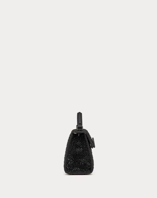Red Valentino BORSA A MANO MINI VSLING CON RICAMO SPARKLING Saldi Di Fabbrica