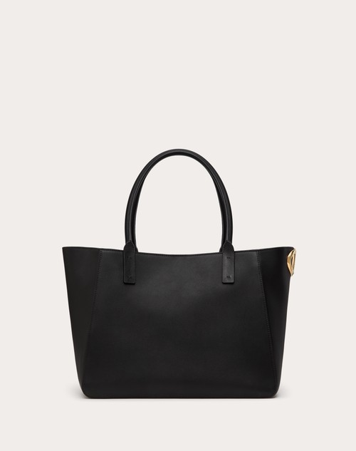 Red Valentino BORSA SHOPPING VLOGO SIDE IN VITELLO NAPPATO 2025