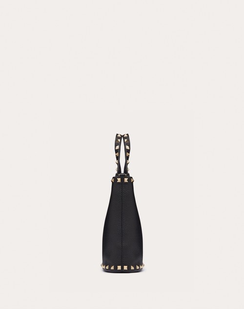 Red Valentino POUCH CON TRACOLLA ROCKSTUD IN VITELLO GRANATO Nuovo