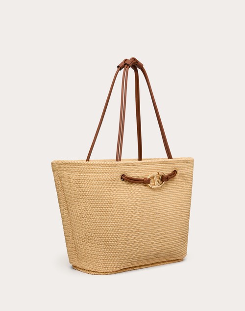 Red Valentino BORSA SHOPPING GRANDE VALENTINO GARAVANI ESCAPE IN RAFIA Shopping Online