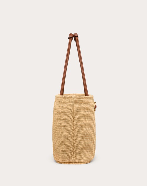 Red Valentino BORSA SHOPPING GRANDE VALENTINO GARAVANI ESCAPE IN RAFIA Shopping Online