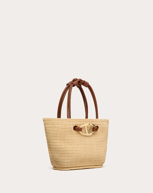 Red Valentino BORSA SHOPPING PICCOLA VALENTINO GARAVANI ESCAPE IN RAFIA Affare Del Giorno