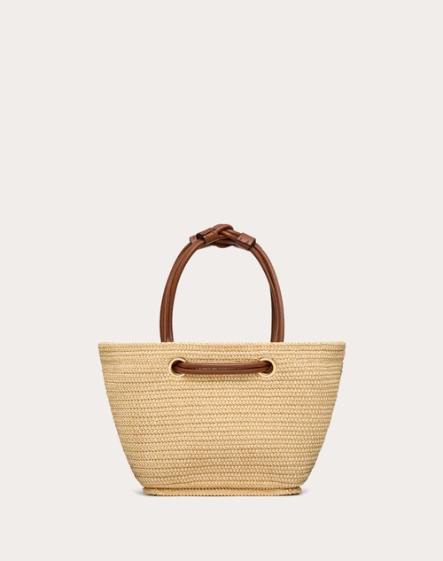 Red Valentino BORSA SHOPPING PICCOLA VALENTINO GARAVANI ESCAPE IN RAFIA Affare Del Giorno