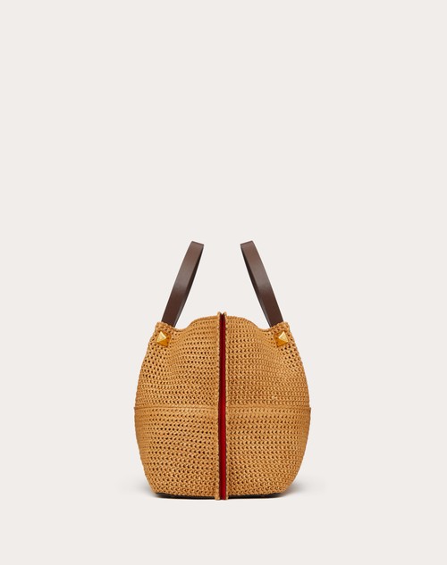 Red Valentino BORSA SHOPPING MEDIA IN RAFIA SINTETICA Prezzo Ridotto