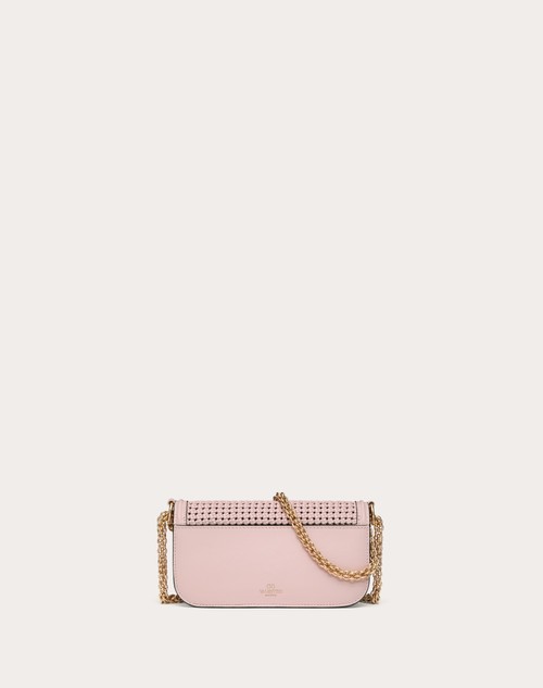 Red Valentino BORSA PICCOLA A SPALLA VALENTINO GARAVANI LOCÒ IN PELLE INTRECCIATA Saldi Di Fabbrica