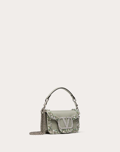 Red Valentino BORSA PICCOLA A SPALLA VALENTINO GARAVANI LOCÒ RICAMATA In Saldo