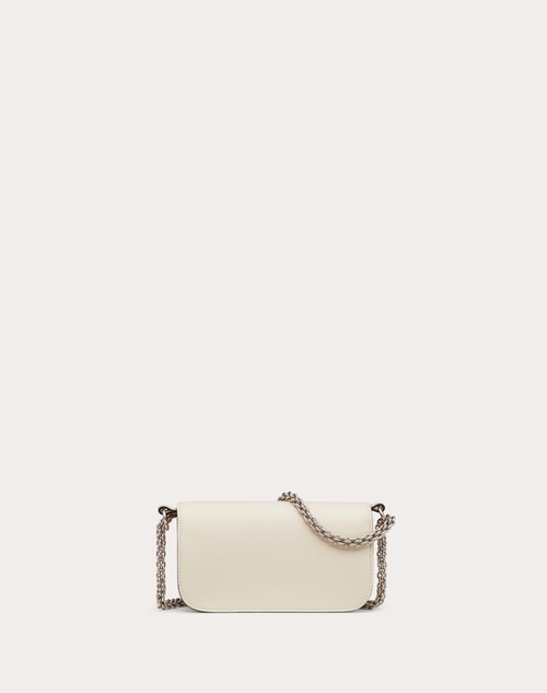Red Valentino BORSA PICCOLA A SPALLA VALENTINO GARAVANI LOCÒ CON LOGO GIOIELLO Nuova