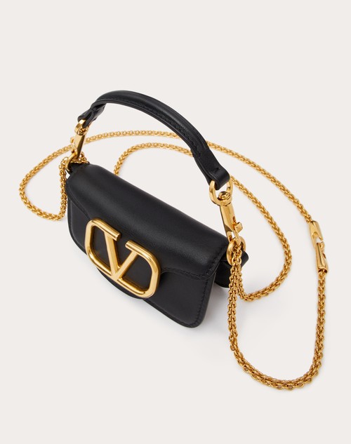 Red Valentino BORSA MICRO CON CATENA VALENTINO GARAVANI LOCÒ IN VITELLO Vendita