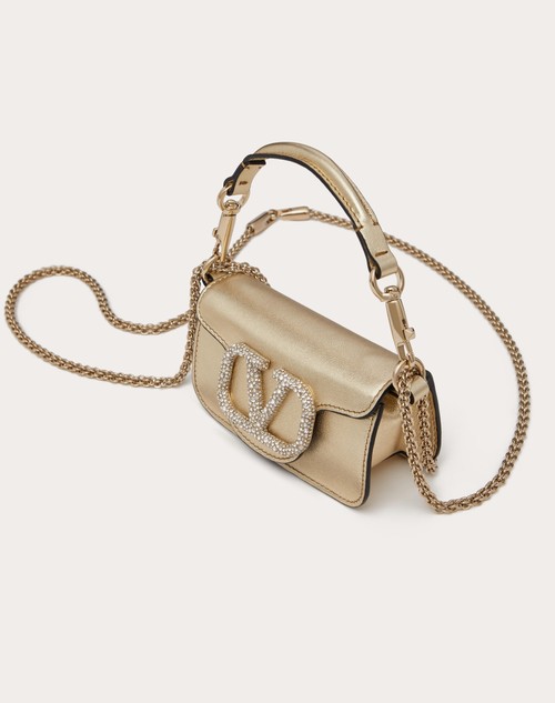 Red Valentino BORSA MICRO CON CATENA VALENTINO GARAVANI LOCÒ CON LOGO GIOIELLO Pezzi Unici