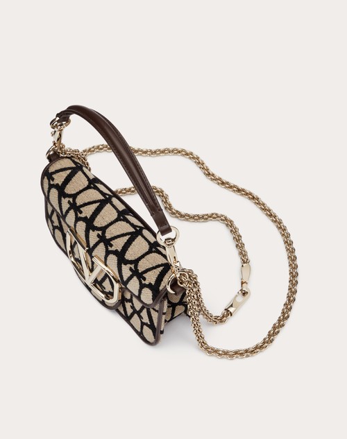 Red Valentino BORSA PICCOLA A SPALLA VALENTINO GARAVANI LOCÒ TOILE ICONOGRAPHE Negozi Online
