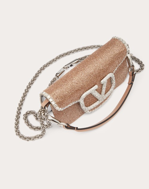 Red Valentino BORSA PICCOLA A SPALLA VALENTINO GARAVANI LOCÒ RICAMATA Promozione Limitata
