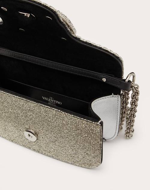 Red Valentino BORSA PICCOLA A SPALLA VALENTINO GARAVANI LOCÒ RICAMATA Fino Al -60%