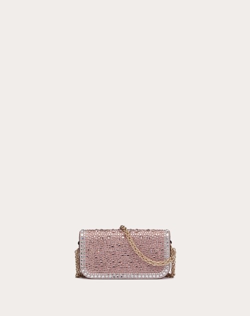 Red Valentino BORSA PICCOLA A SPALLA VALENTINO GARAVANI LOCÒ CON STRASS Shopping Online