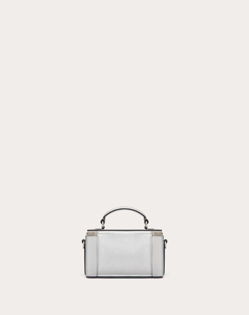 Red Valentino MINI BORSA A MANO LOCÒ IN VITELLO METALLIZZATO Sottocosto