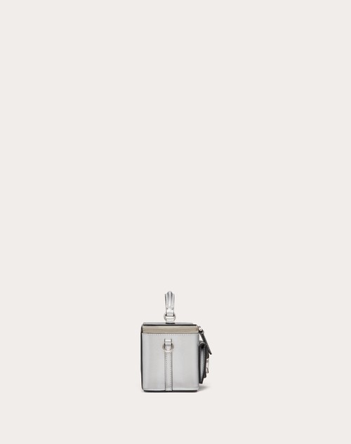 Red Valentino MINI BORSA A MANO LOCÒ IN VITELLO METALLIZZATO Sottocosto
