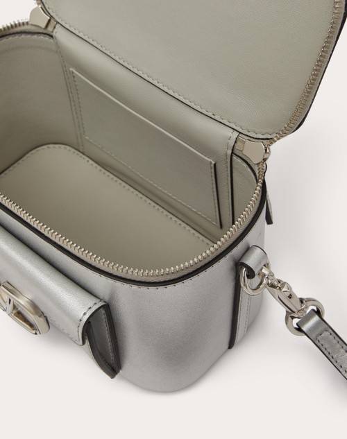 Red Valentino MINI BORSA A MANO LOCÒ IN VITELLO METALLIZZATO Sottocosto