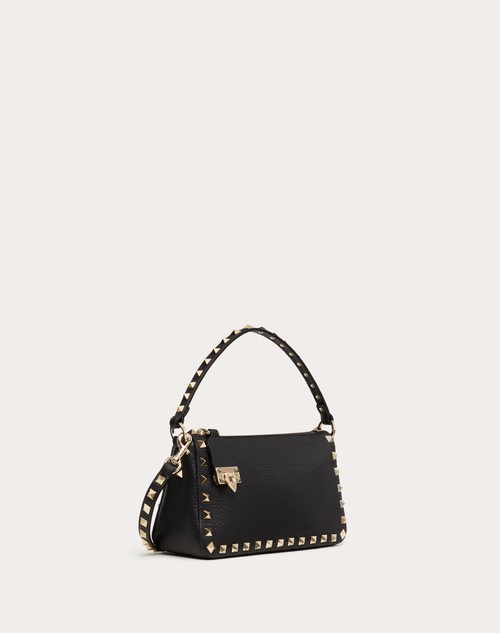 Red Valentino BORSA PICCOLA A TRACOLLA ROCKSTUD IN VITELLO GRANATO Outlet