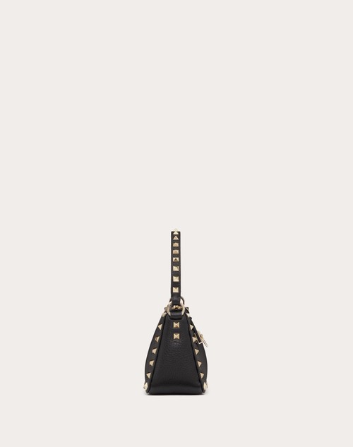 Red Valentino BORSA PICCOLA A TRACOLLA ROCKSTUD IN VITELLO GRANATO Outlet