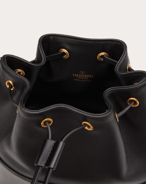 Red Valentino MINI SECCHIELLO CON CATENA VLOGO SIGNATURE IN NAPPA Vendite Flash