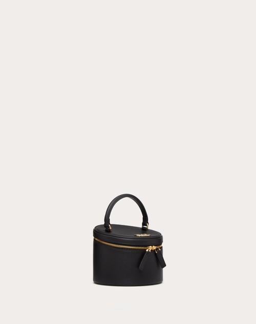 Red Valentino MINI VANITY PORTA GIOIELLI VLOGO SIGNATURE IN VITELLO In Saldo