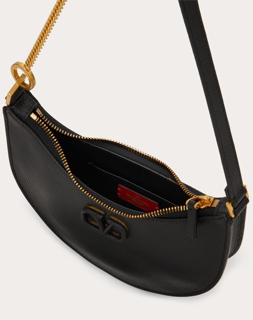 Red Valentino MINI HOBO VLOGO SIGNATURE IN VITELLO GRANATO 2025