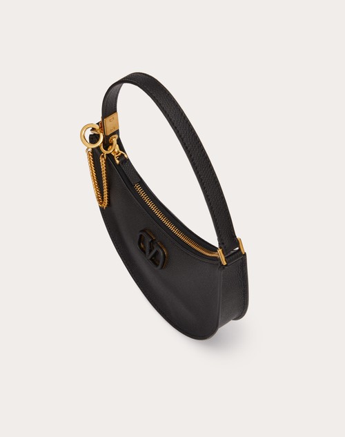 Red Valentino MINI HOBO VLOGO SIGNATURE IN VITELLO GRANATO Italia