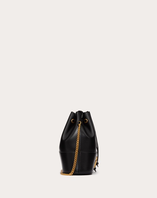 Red Valentino MINI SECCHIELLO CON CATENA VLOGO SIGNATURE IN NAPPA In Linea