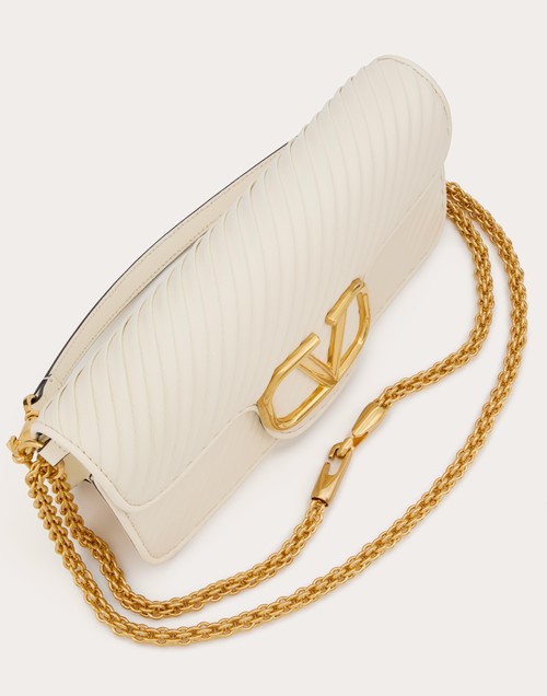 Red Valentino BORSA A SPALLA VALENTINO GARAVANI LOCÒ IN NAPPA PLISSETTATA Convenienza