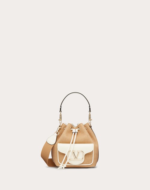 Red Valentino BORSA A SECCHIELLO LOCÒ IN RAFIA Economico