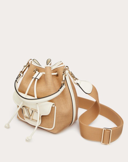 Red Valentino BORSA A SECCHIELLO LOCÒ IN RAFIA Economico