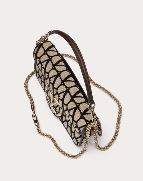 Red Valentino BORSA A SPALLA VALENTINO GARAVANI LOCÒ TOILE ICONOGRAPHE In Vendita