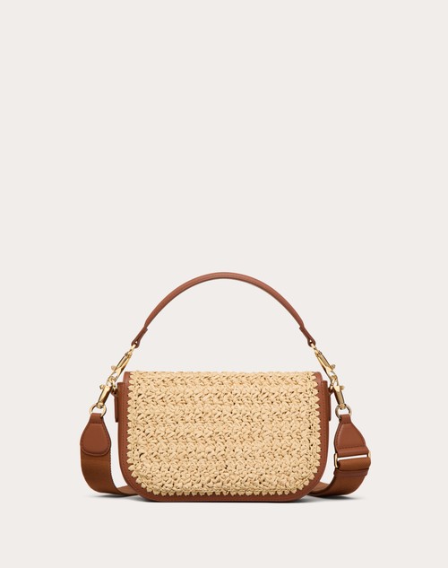 Red Valentino BORSA A SPALLA VALENTINO GARAVANI ALLTIME IN RAFIA Promozione