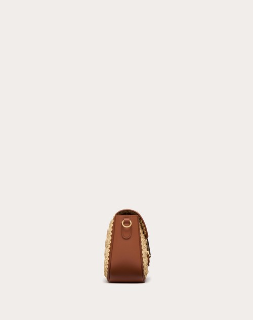 Red Valentino BORSA A SPALLA VALENTINO GARAVANI ALLTIME IN RAFIA Promozione