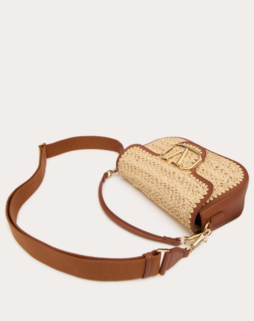Red Valentino BORSA A SPALLA VALENTINO GARAVANI ALLTIME IN RAFIA Promozione