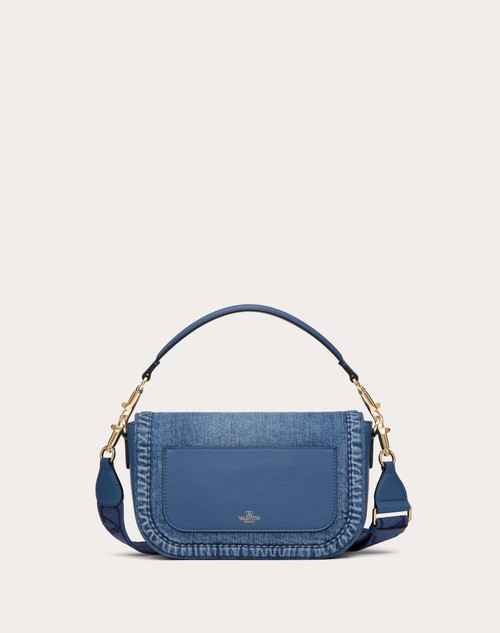 Red Valentino BORSA A SPALLA VALENTINO GARAVANI ALLTIME IN DENIM Soddisfazione Garantita