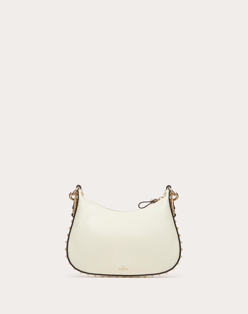 Red Valentino HOBO PICCOLA VALENTINO GARAVANI ROCKSTUD IN VITELLO GRANATO Online