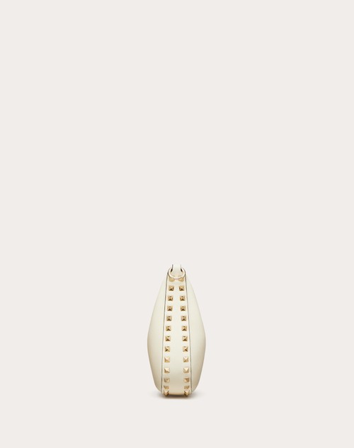 Red Valentino HOBO PICCOLA VALENTINO GARAVANI ROCKSTUD IN VITELLO GRANATO Online