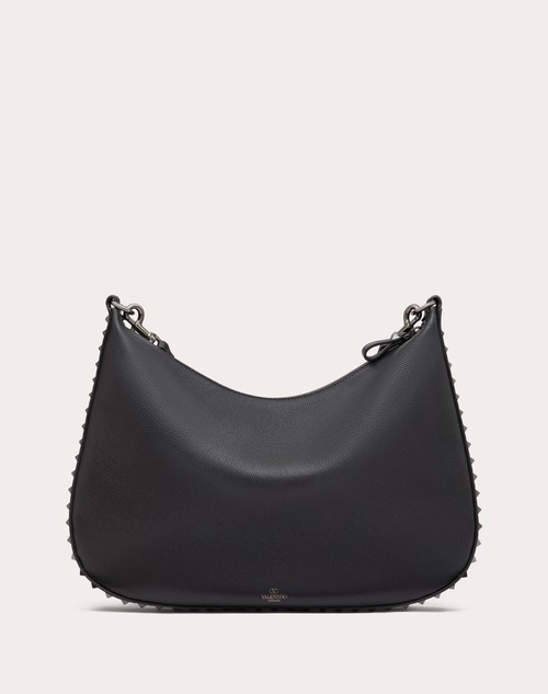 Red Valentino HOBO ROCKSTUD IN VITELLO GRANATO Saldi