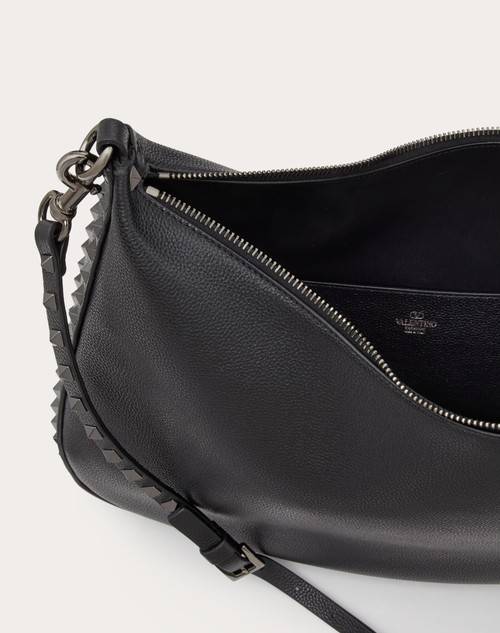 Red Valentino HOBO ROCKSTUD IN VITELLO GRANATO Saldi