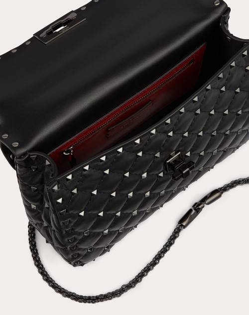 Red Valentino BORSA MEDIA ROCKSTUD SPIKE IN NAPPA Sconto di tempo limitato